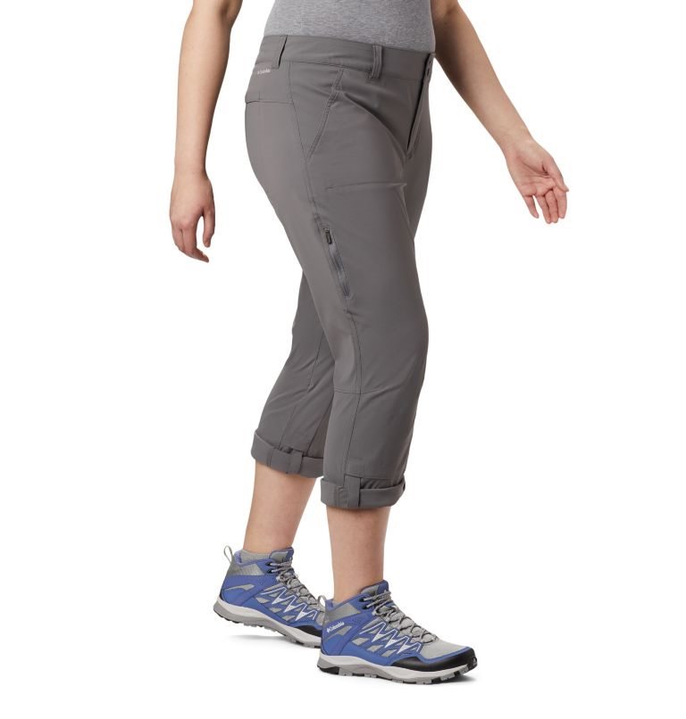 Columbia Saturday Trail Stretch Bukse Dame Grå | Plus Size 94075Z